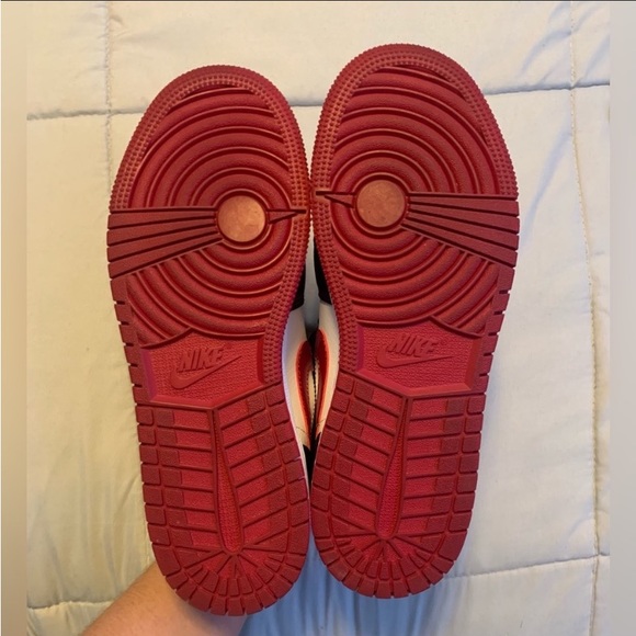 Red Air Jordan 1 mid “Noble Red” - Picture 3 of 3